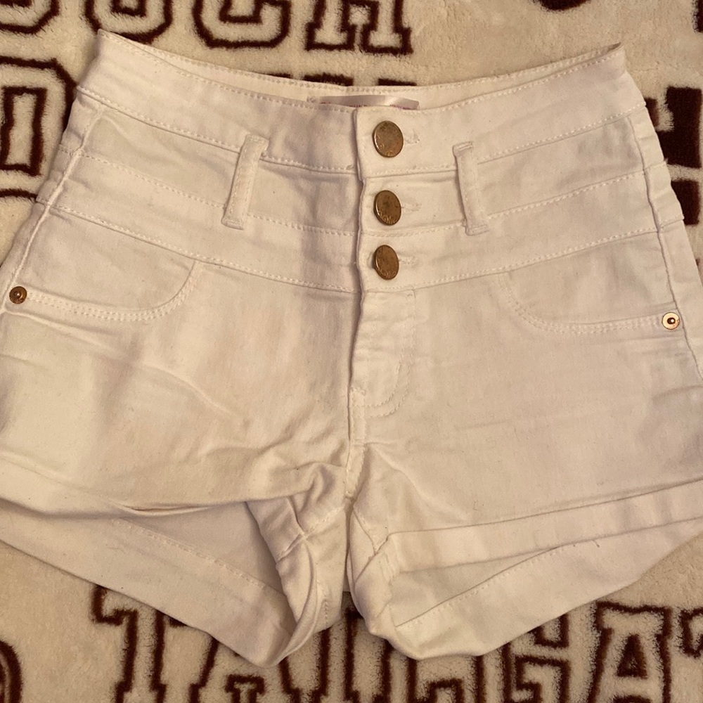 White Shorts